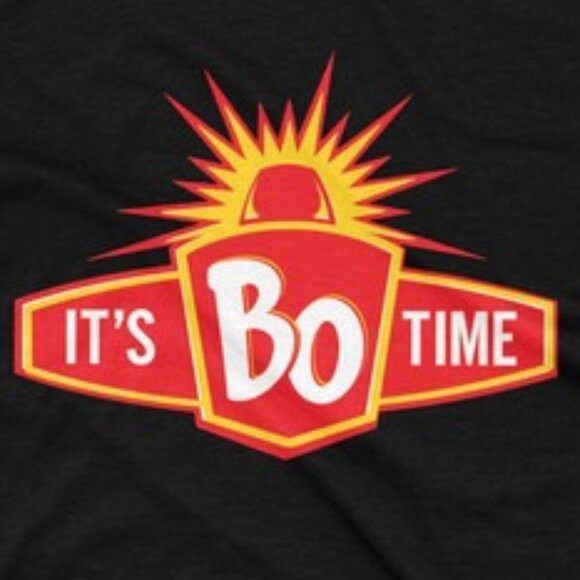Bojangles Its Bo Time Funny Fast Food Restaurant Logo Graphic Fan T-Shirt 05 - Picture 2 of 5
